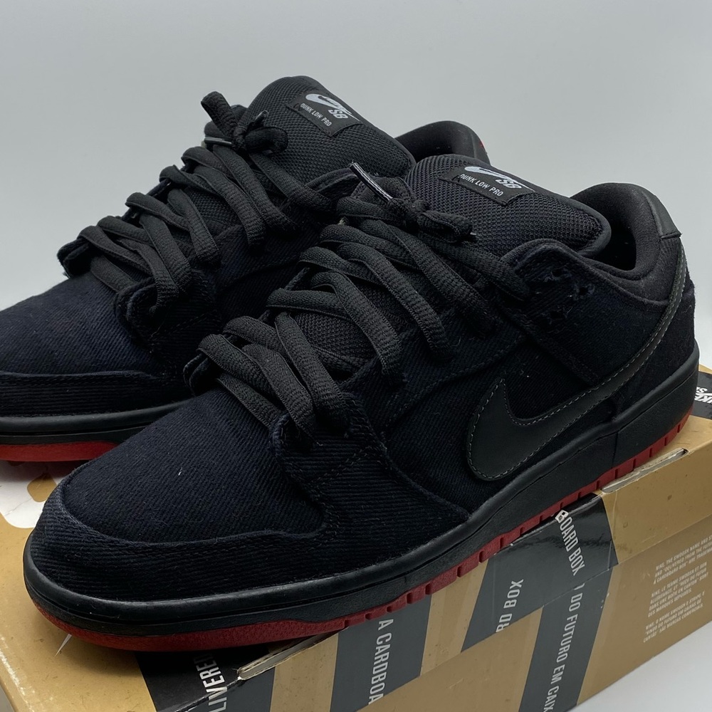 Nike Sb Dunk Levis Black Denim